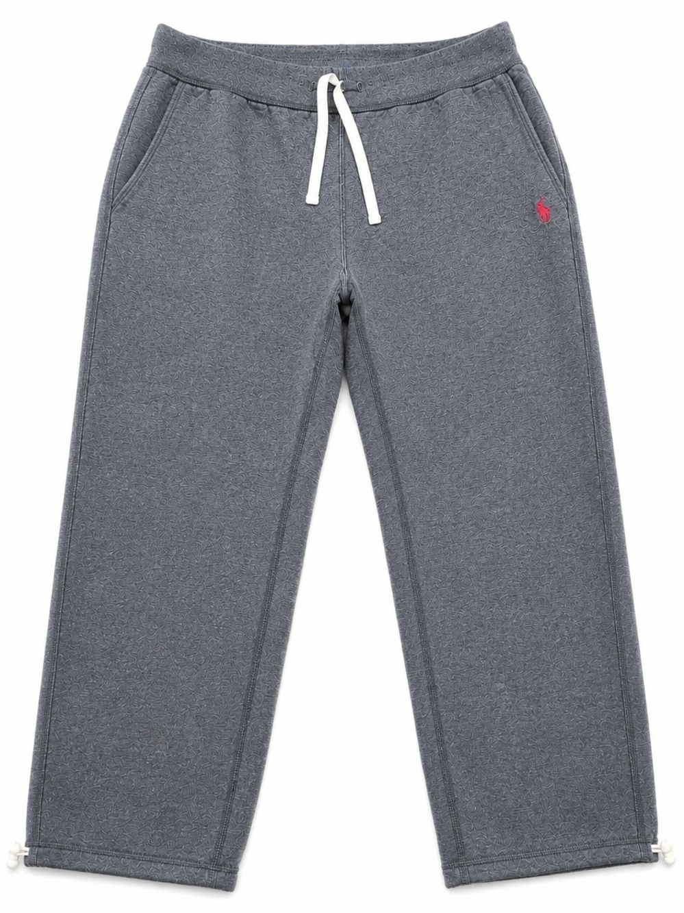 Polo Ralph Lauren Men's XL Gray Fleece Sweatpants Pony Logo